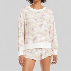 Z Supply Elle Camo Long Sleeve Shirt. Women’s Size Small